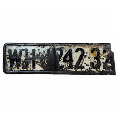 Heer small vehicle license plate