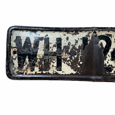 Heer small vehicle license plate