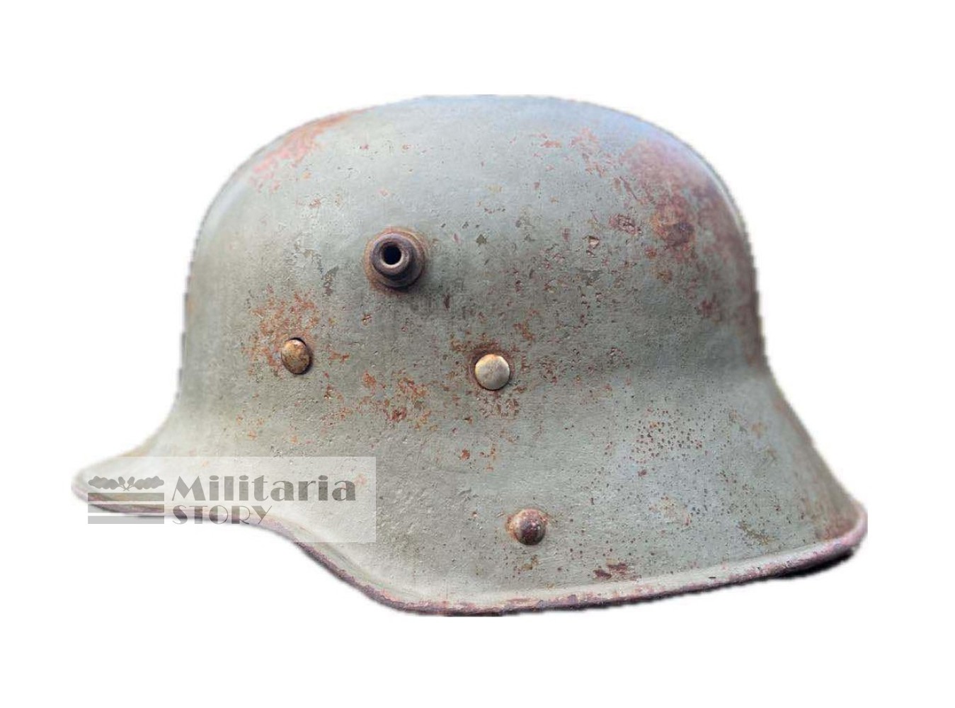  M 16 SS VT steel helmet -  M 16 SS VT steel helmet: Vintage German Headgear