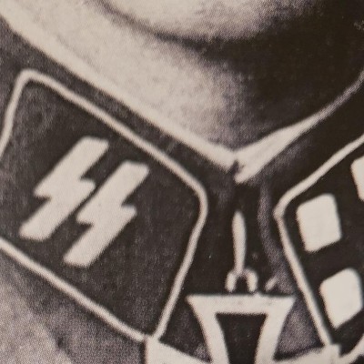 Waffen SS officers collar tab