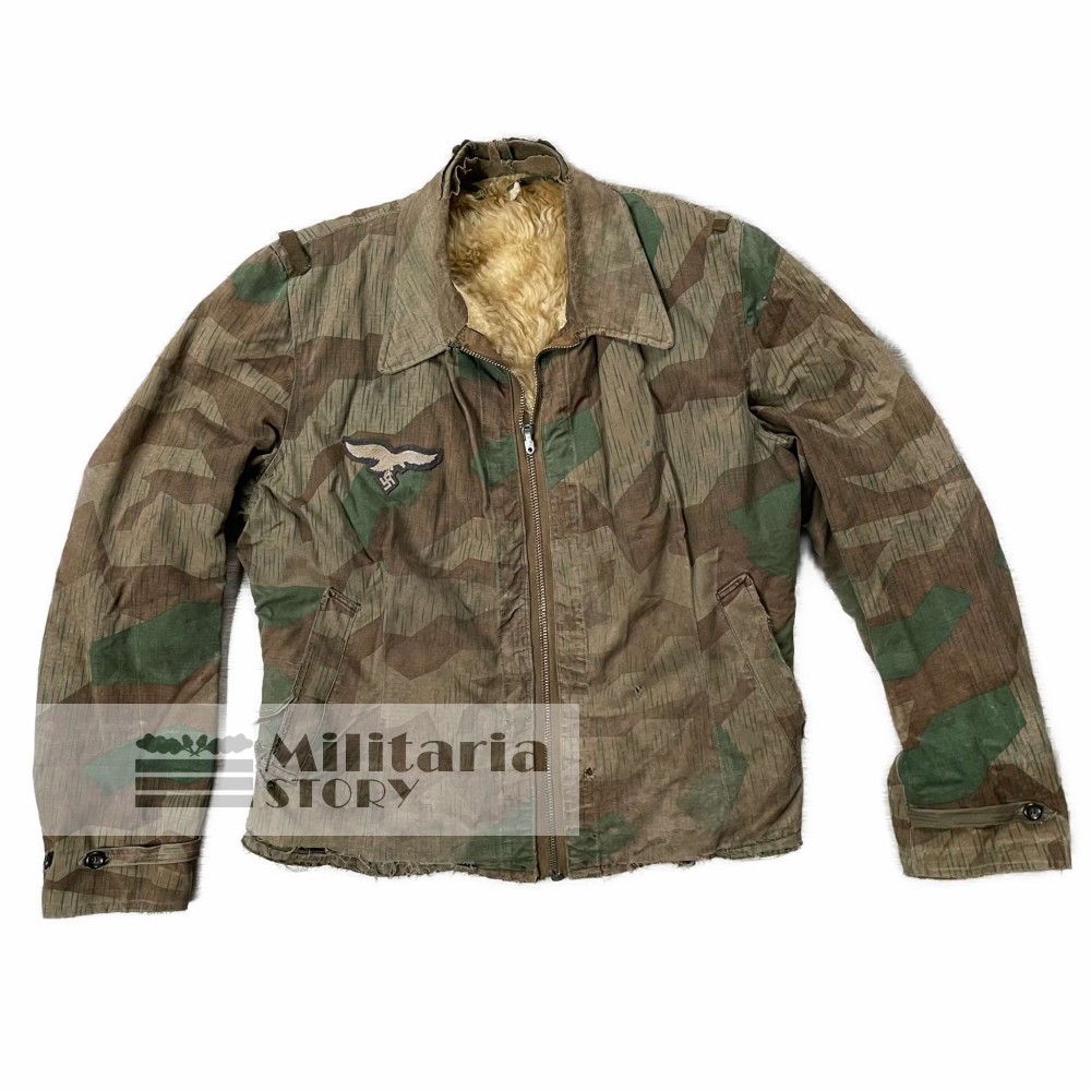 Tailor made Splinter Camo Pilot Luftwaffe Jackett - Tailor made Splinter Camo Pilot Luftwaffe Jackett: Vintage German Uniforms