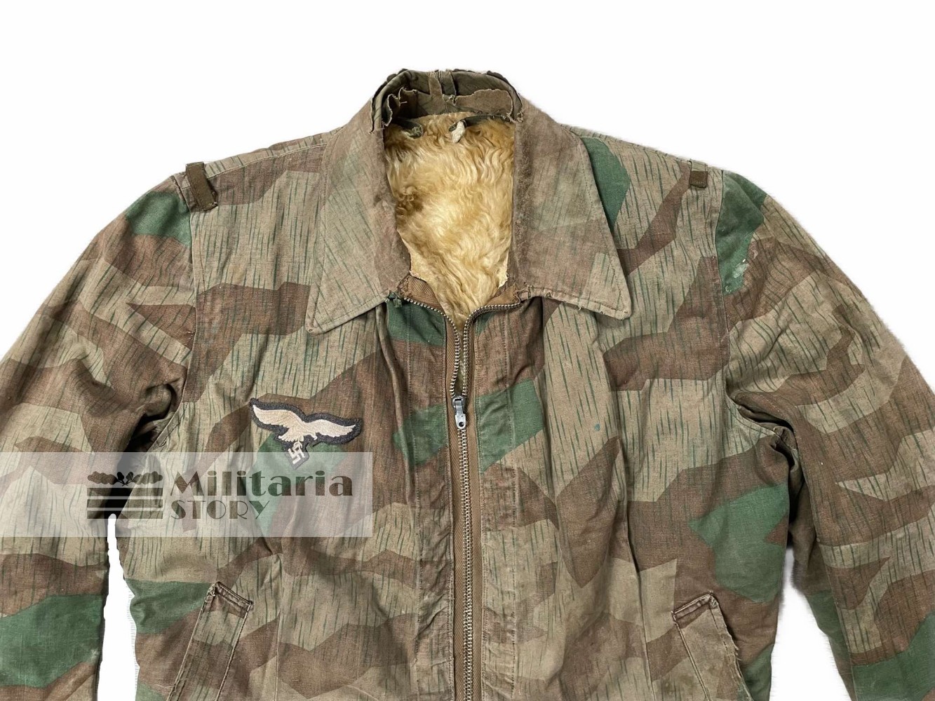 Tailor made Splinter Camo Pilot Luftwaffe Jackett - Tailor made Splinter Camo Pilot Luftwaffe Jackett: Third Reich Uniforms