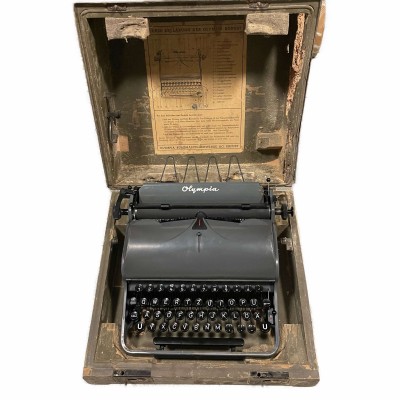 Waffen-SS typewriter by Olympia