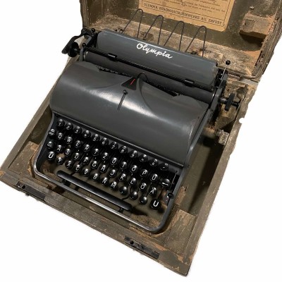 Waffen-SS typewriter by Olympia