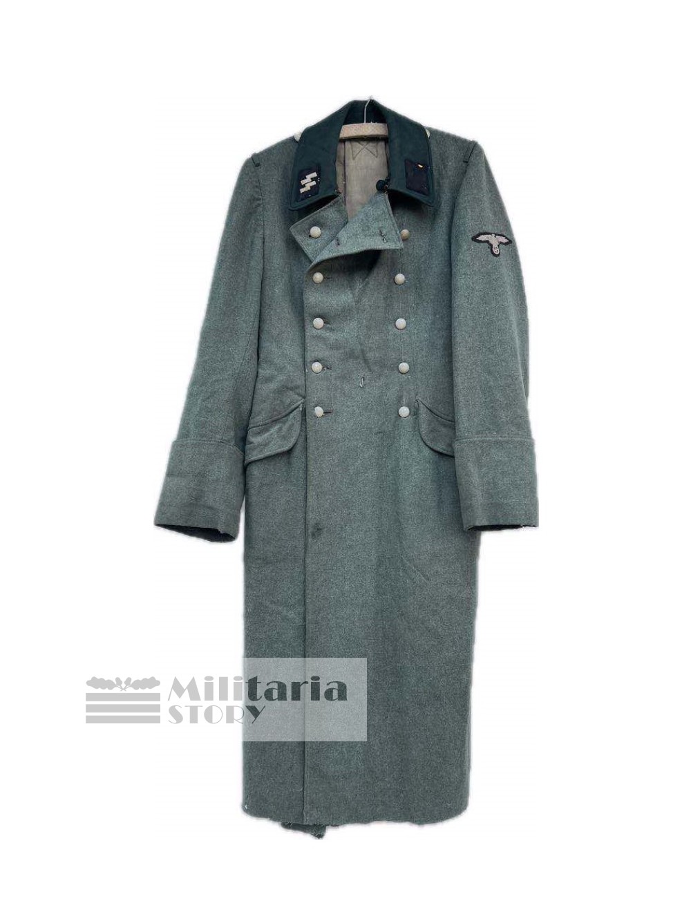 SS VT Overcoat  - SS VT Overcoat : Vintage German Uniforms