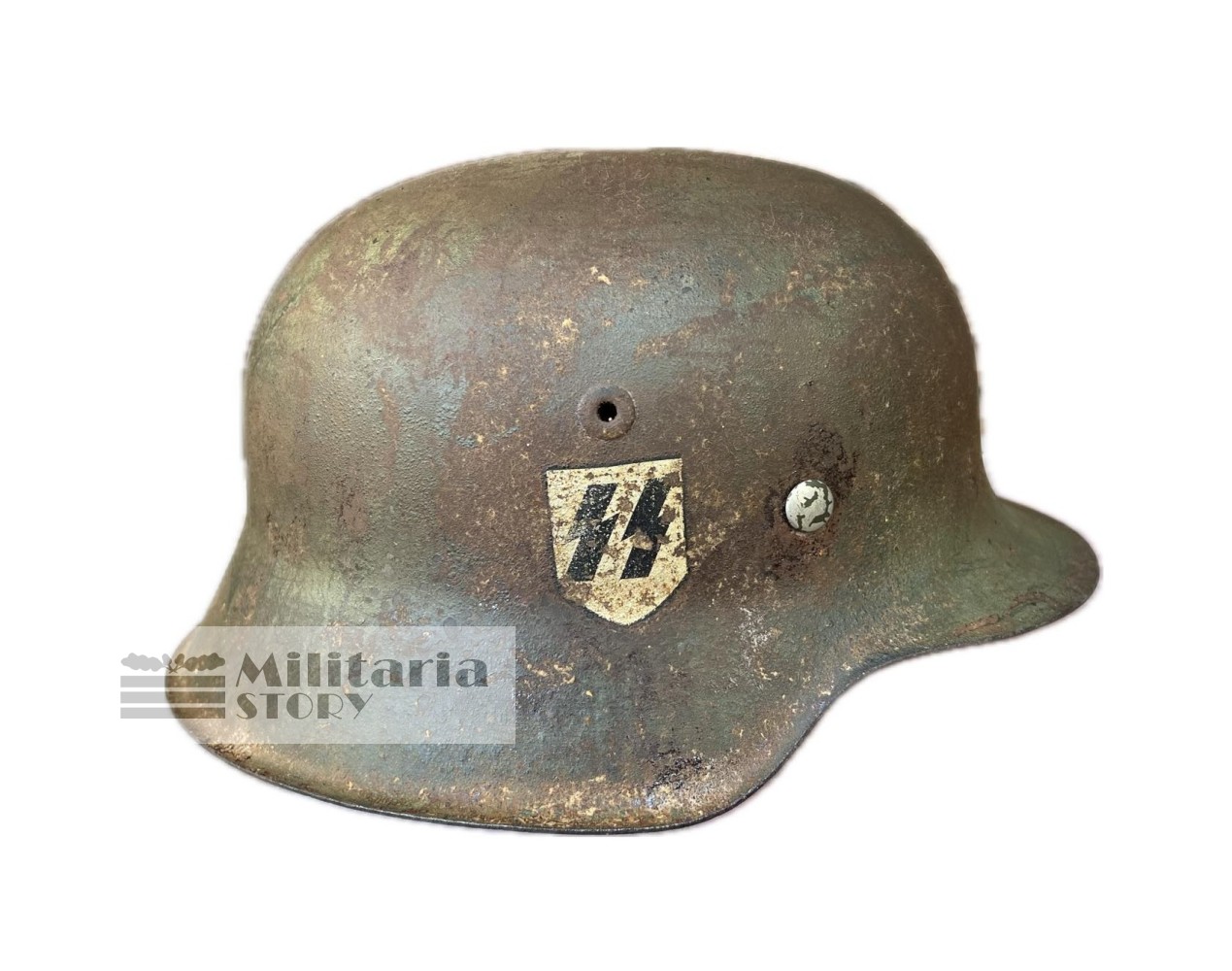 M42 Waffen SS Camo helmet