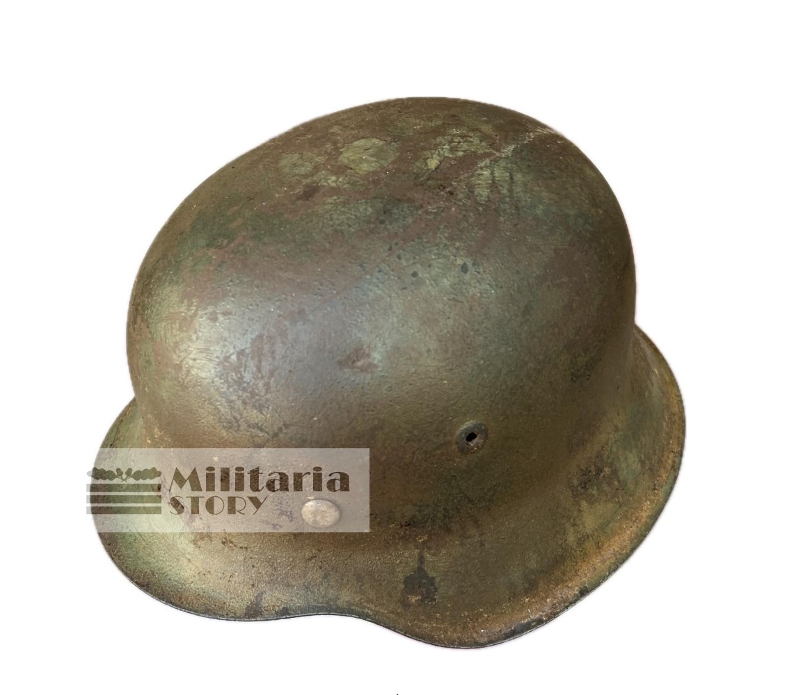 M42 Waffen SS Camo helmet - M42 Waffen SS Camo helmet: German Headgear