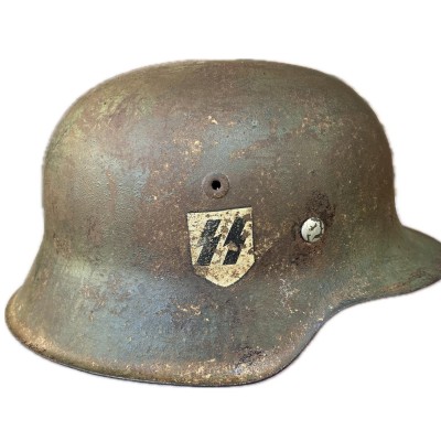 M42 Waffen SS Camo helmet