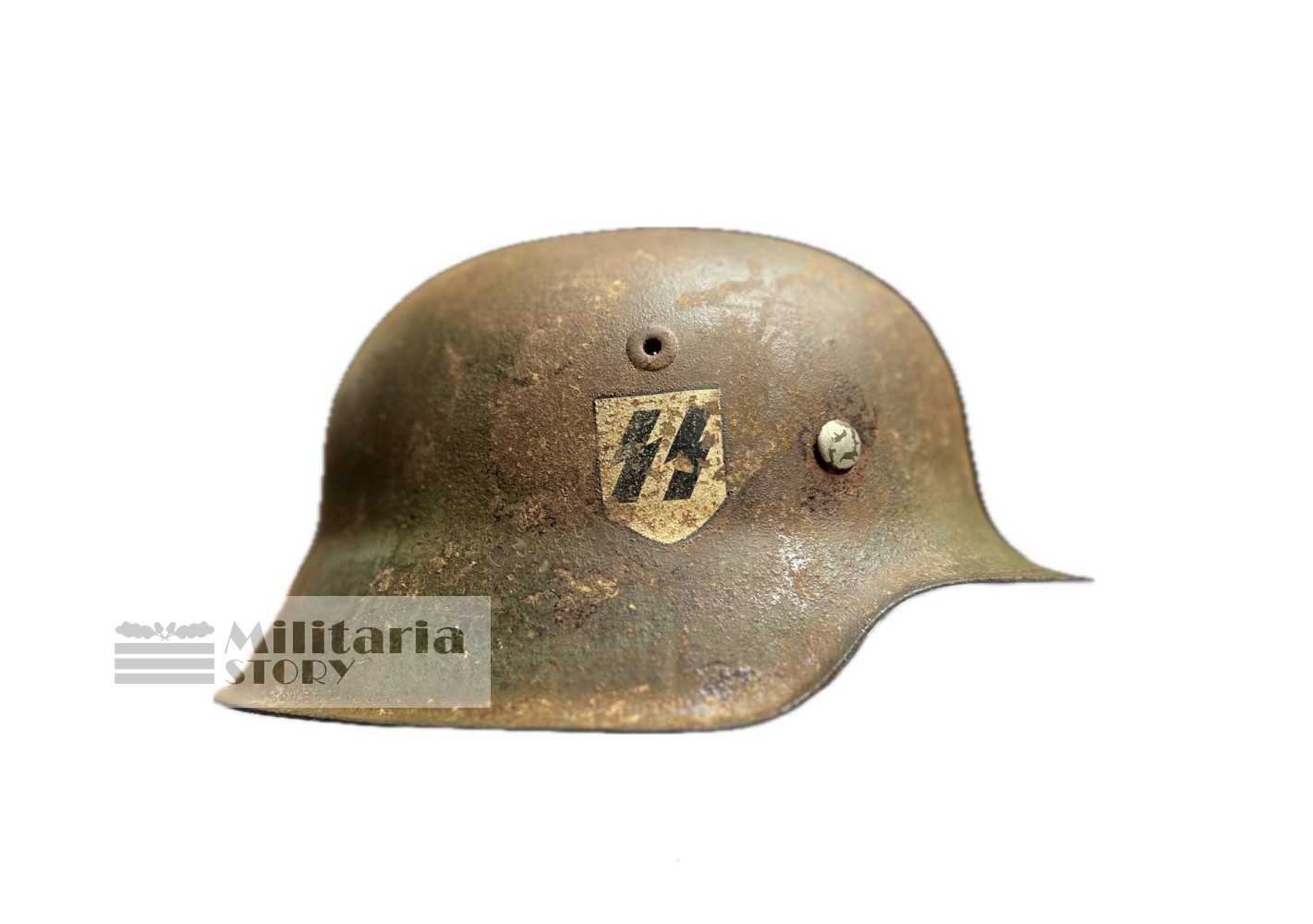 M42 Waffen SS Camo helmet