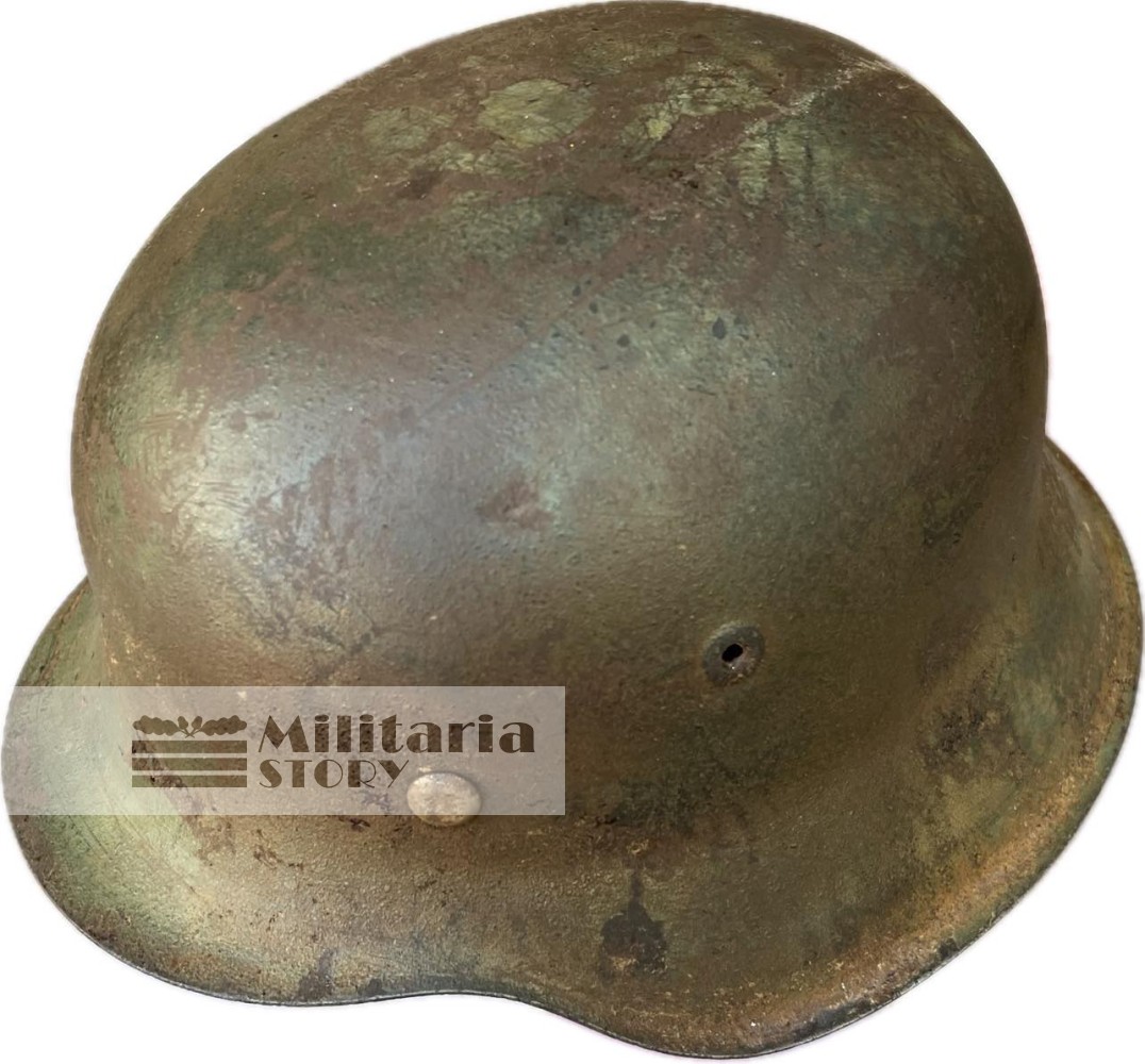 M42 Waffen SS Camo helmet - M42 Waffen SS Camo helmet: pre-war German Headgear
