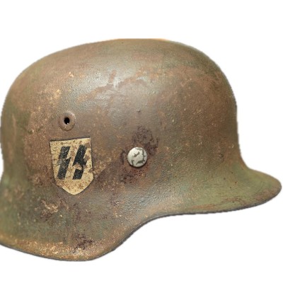 M42 Waffen SS Camo helmet