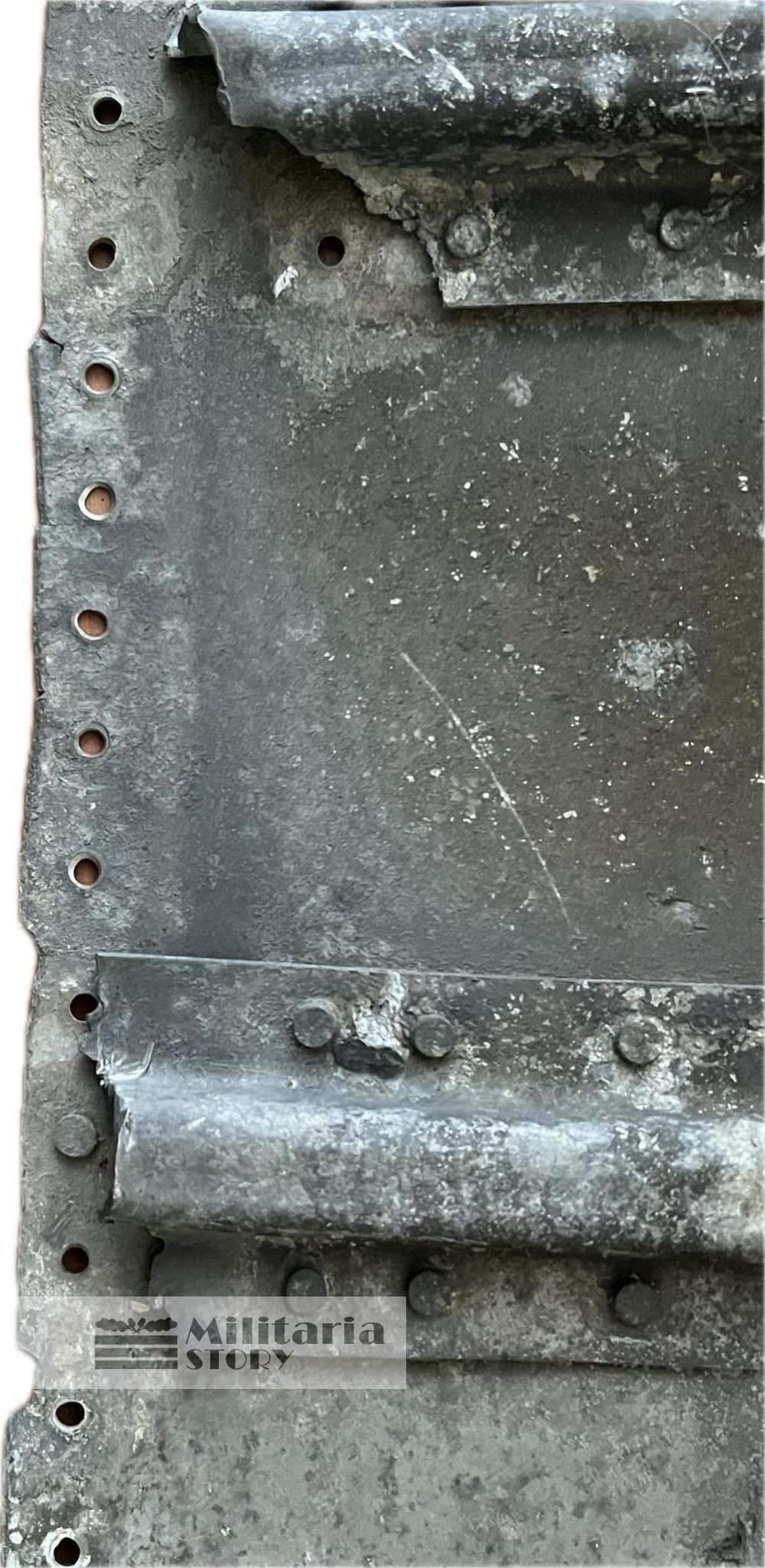 WW II Luftwaffe Air Force undreside wing panel with cross - WW II Luftwaffe Air Force undreside wing panel with cross: German Other