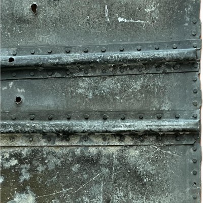 WW II Luftwaffe Air Force undreside wing panel with cross