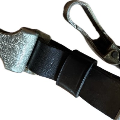 SS officer leather shoulder cross straps