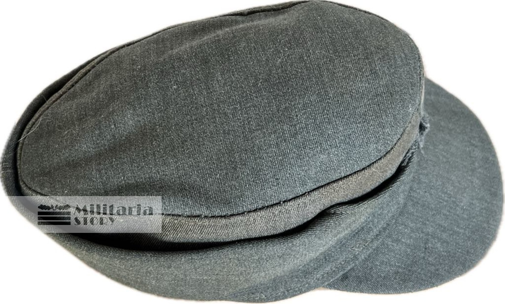 Waffen SS M43 Field cap - Waffen SS M43 Field cap: Third Reich Headgear
