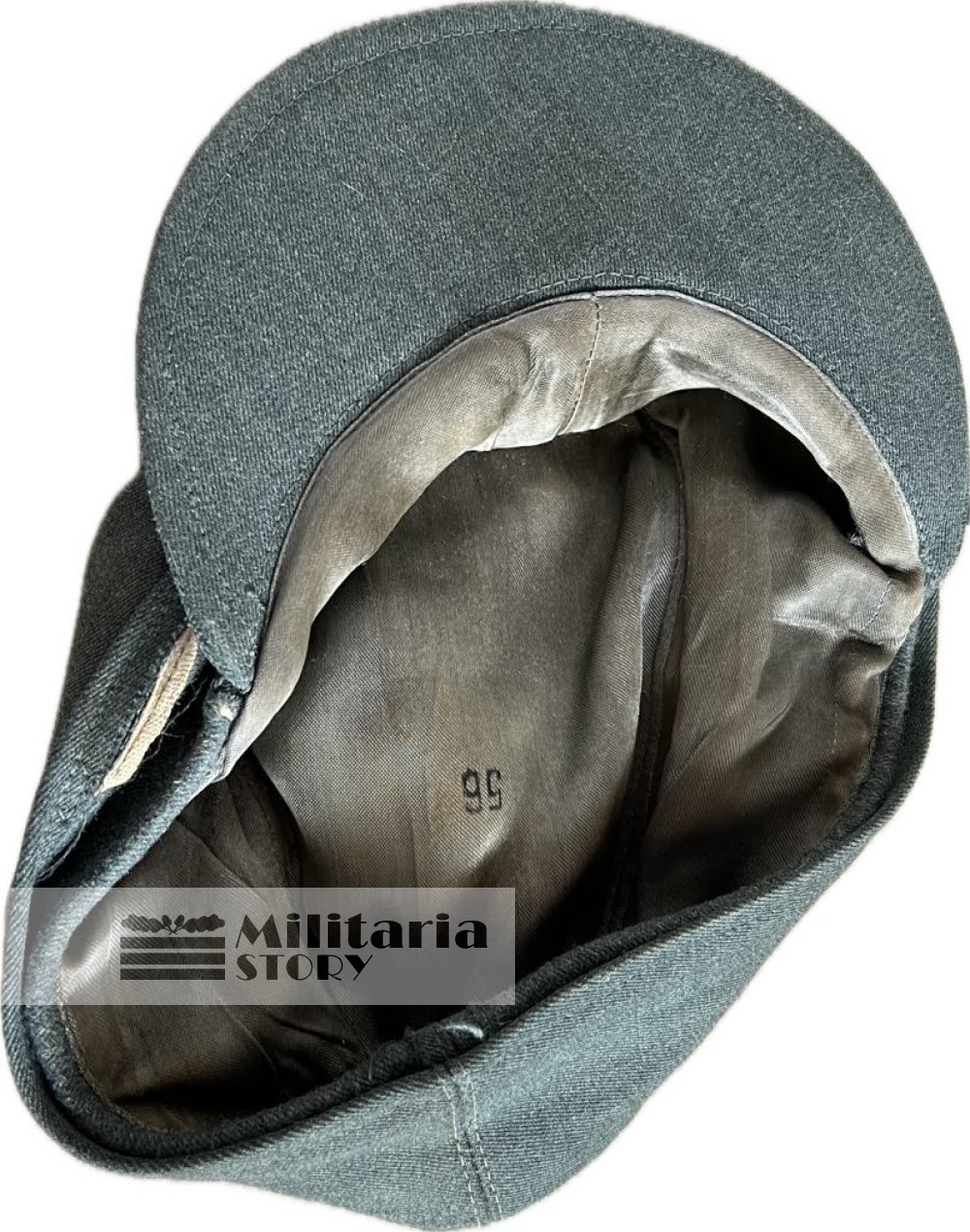 Waffen SS M43 Field cap - Waffen SS M43 Field cap: Third Reich Headgear