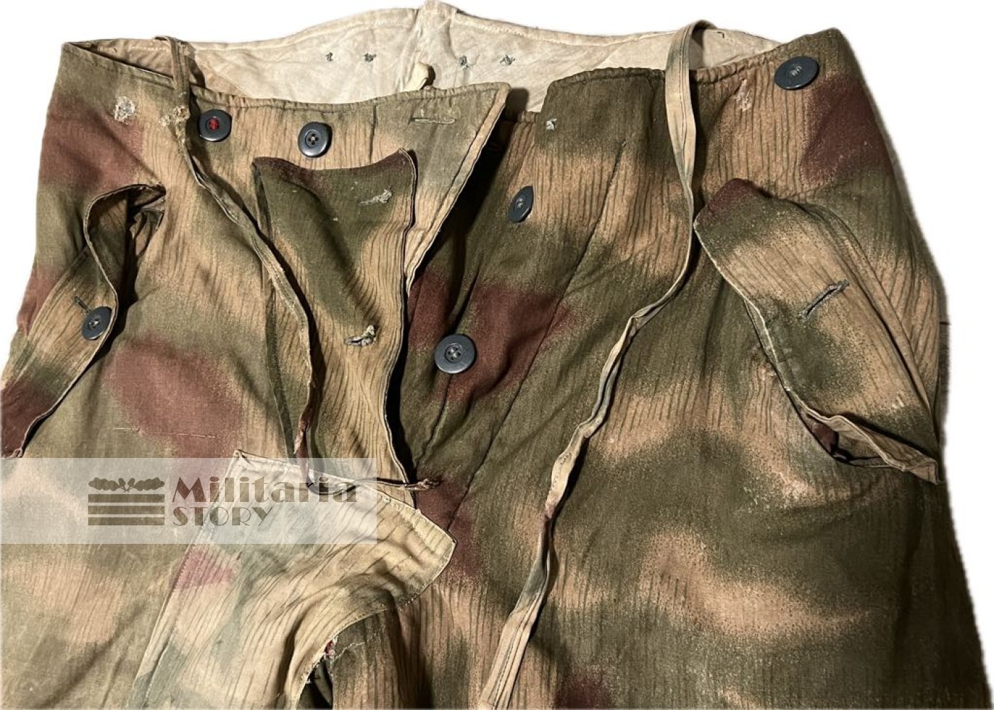 Reversible Sumpftarn parka trousers - Reversible Sumpftarn parka trousers: German Uniforms