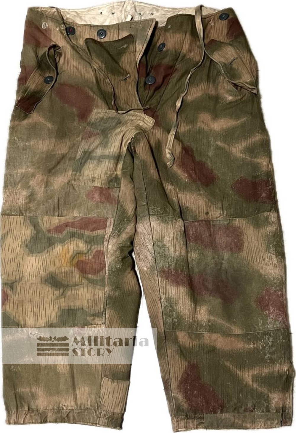Reversible Sumpftarn parka trousers - Reversible Sumpftarn parka trousers: WW2 German Uniforms