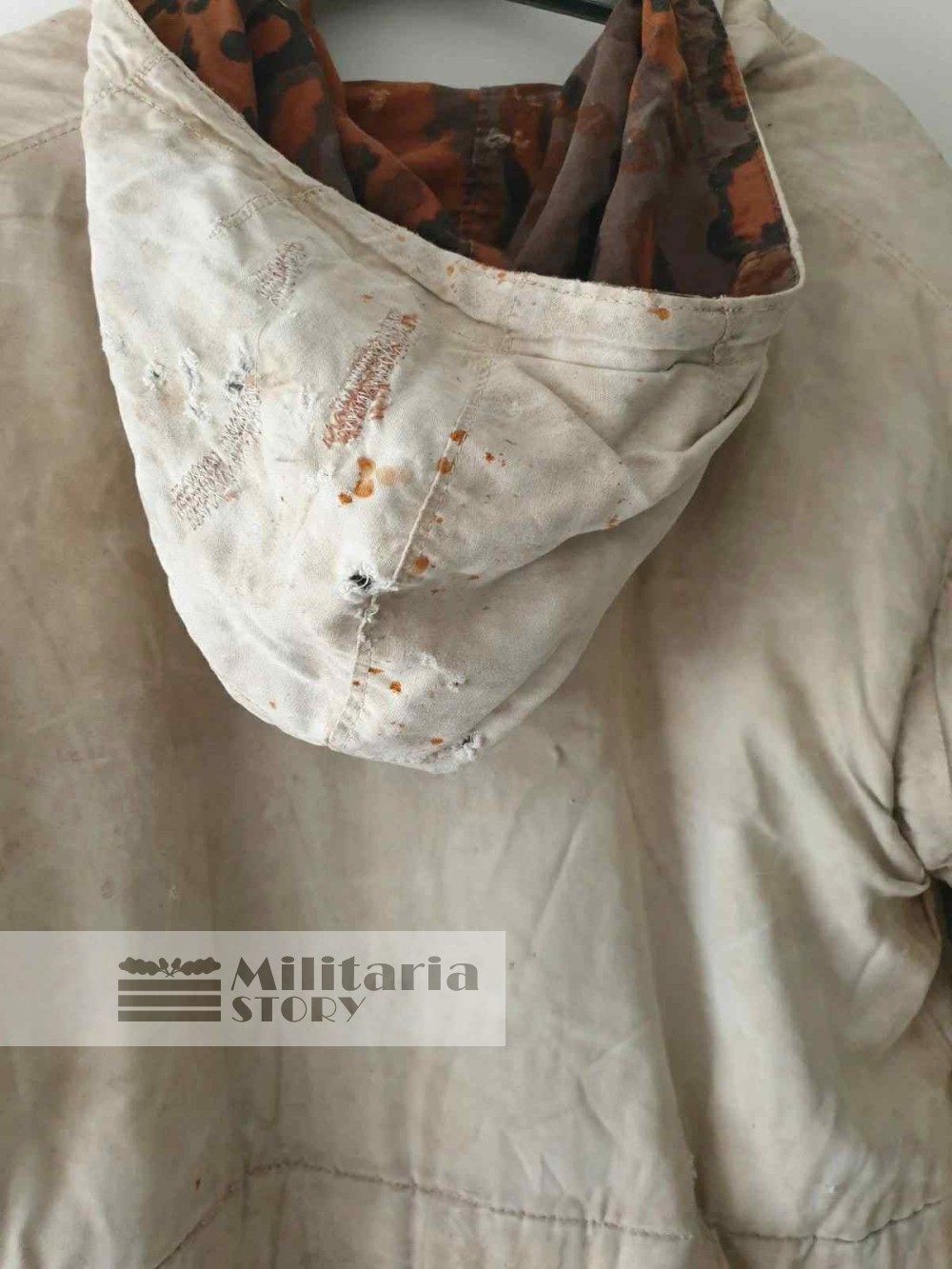 Waffen SS Reversible Oak Leaf Parka - Waffen SS Reversible Oak Leaf Parka: Vintage German Uniforms