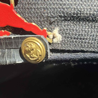 Kriegsmarine officer uboots U~552 visor cap ultra rare