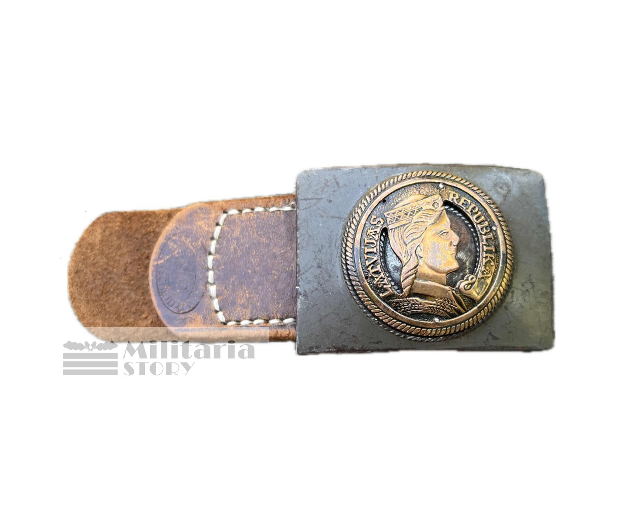 Latvian volunteer  (HEER) belt buckle Rare