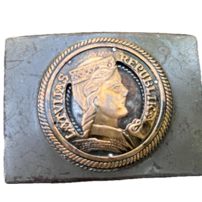 Latvian volunteer  (HEER) belt buckle Rare