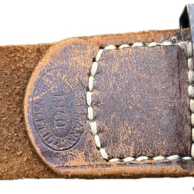 Latvian volunteer  (HEER) belt buckle Rare