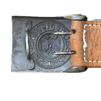 Latvian volunteer  (HEER) belt buckle Rare