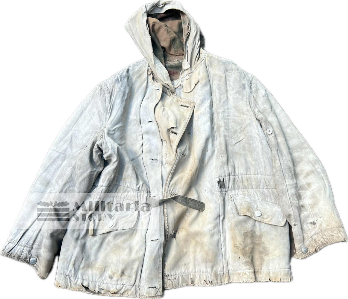 WH/LW  Reversible Sumpftarn parka  - WH/LW  Reversible Sumpftarn parka : Vintage German Uniforms