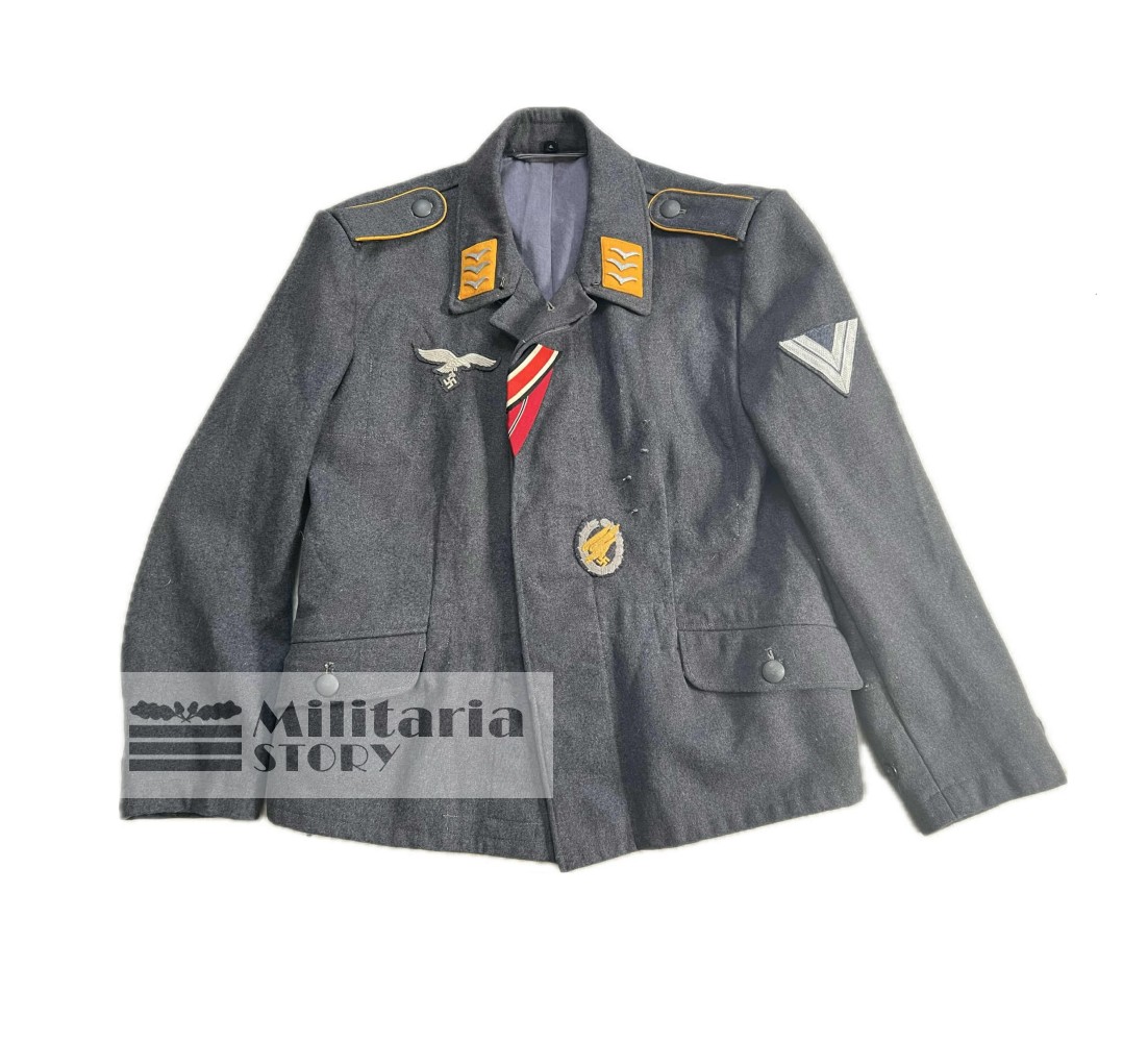 Luftwaffe Paratrooper “Flightblouse” Jacket – Rare Original Example