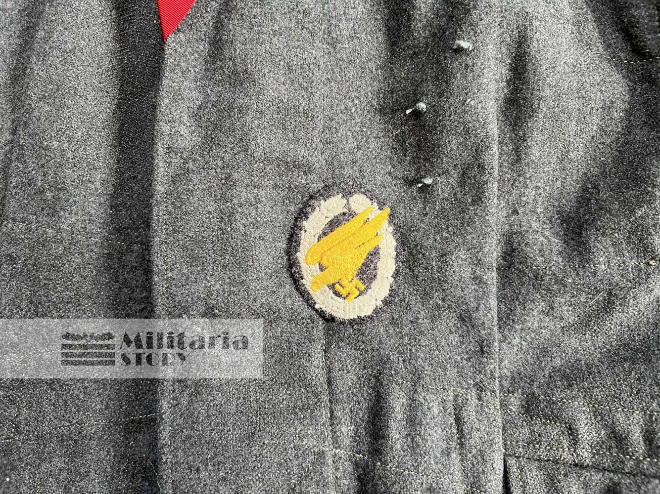  Luftwaffe Paratrooper “Flightblouse” Jacket – Rare Original Example -  Luftwaffe Paratrooper “Flightblouse” Jacket – Rare Original Example: German Uniforms