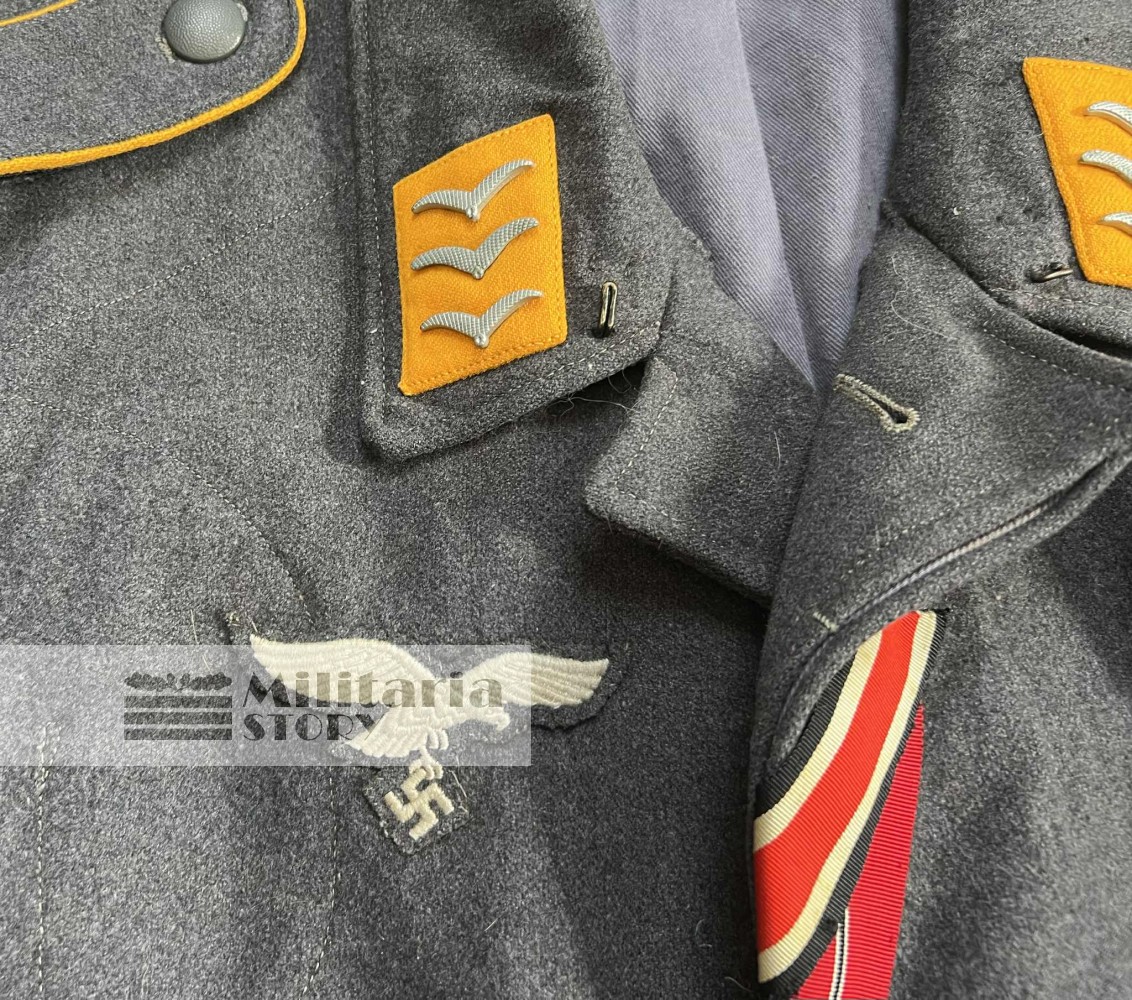  Luftwaffe Paratrooper “Flightblouse” Jacket – Rare Original Example -  Luftwaffe Paratrooper “Flightblouse” Jacket – Rare Original Example: German Uniforms