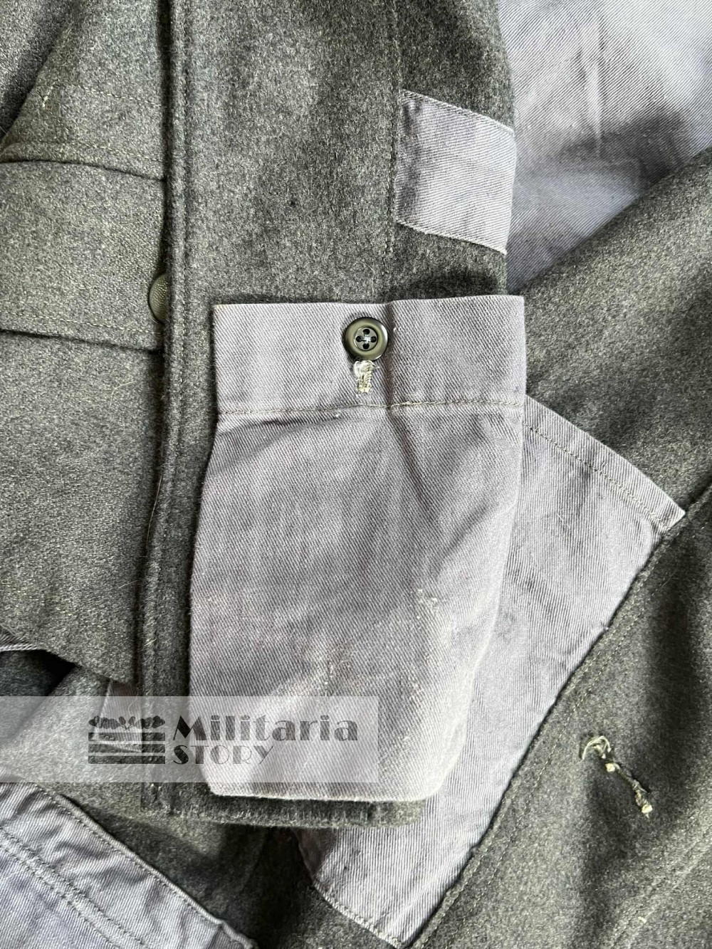  Luftwaffe Paratrooper “Flightblouse” Jacket – Rare Original Example -  Luftwaffe Paratrooper “Flightblouse” Jacket – Rare Original Example: Vintage German Uniforms