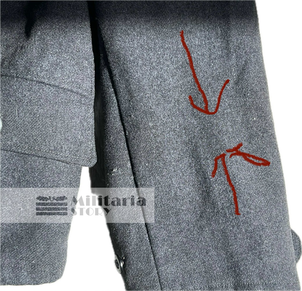  Luftwaffe Paratrooper “Flightblouse” Jacket – Rare Original Example -  Luftwaffe Paratrooper “Flightblouse” Jacket – Rare Original Example: Third Reich Uniforms