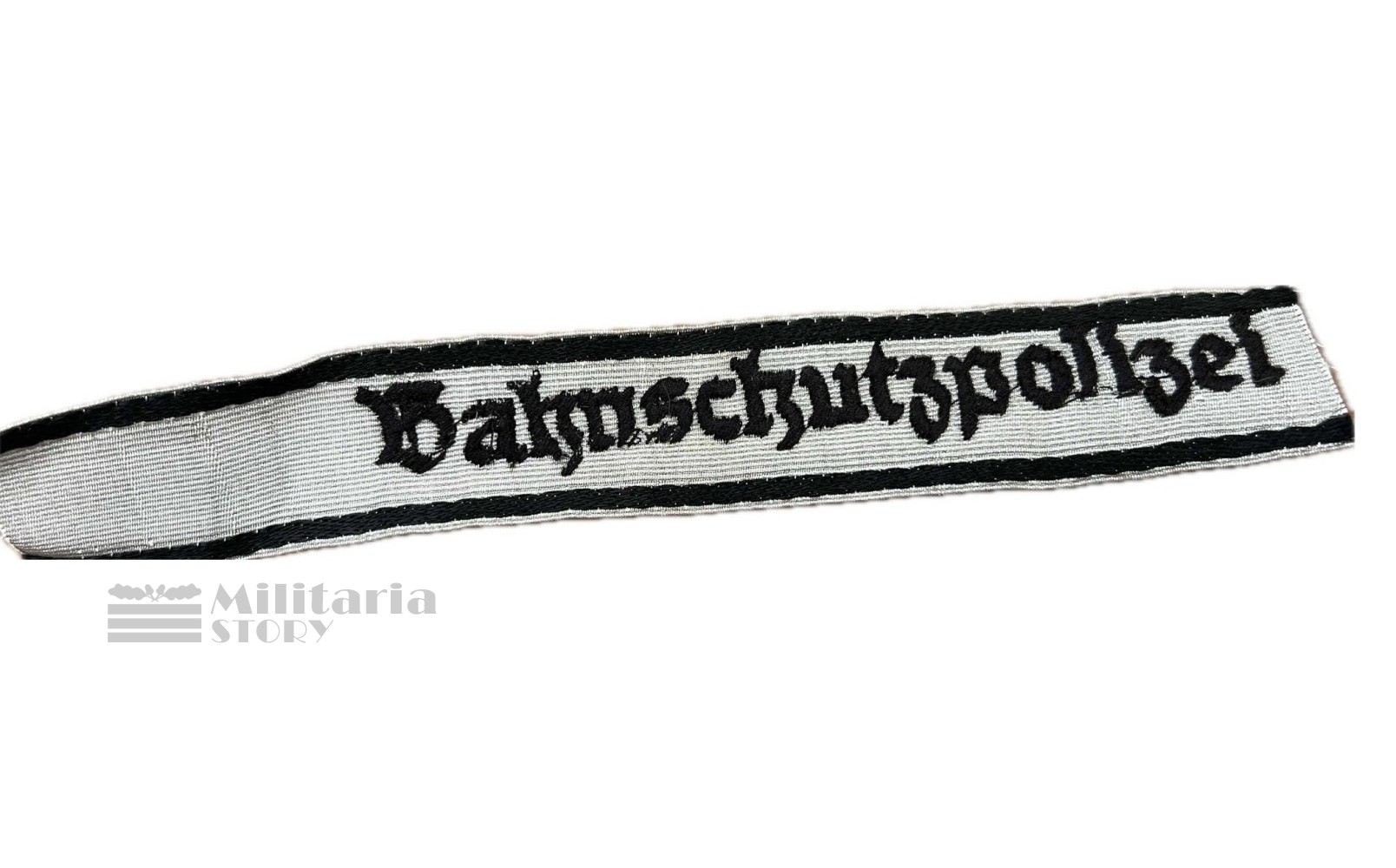 Bahnschutzpolizei Cuff Title shortened