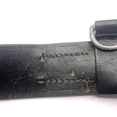 Waffen SS officer leather belt