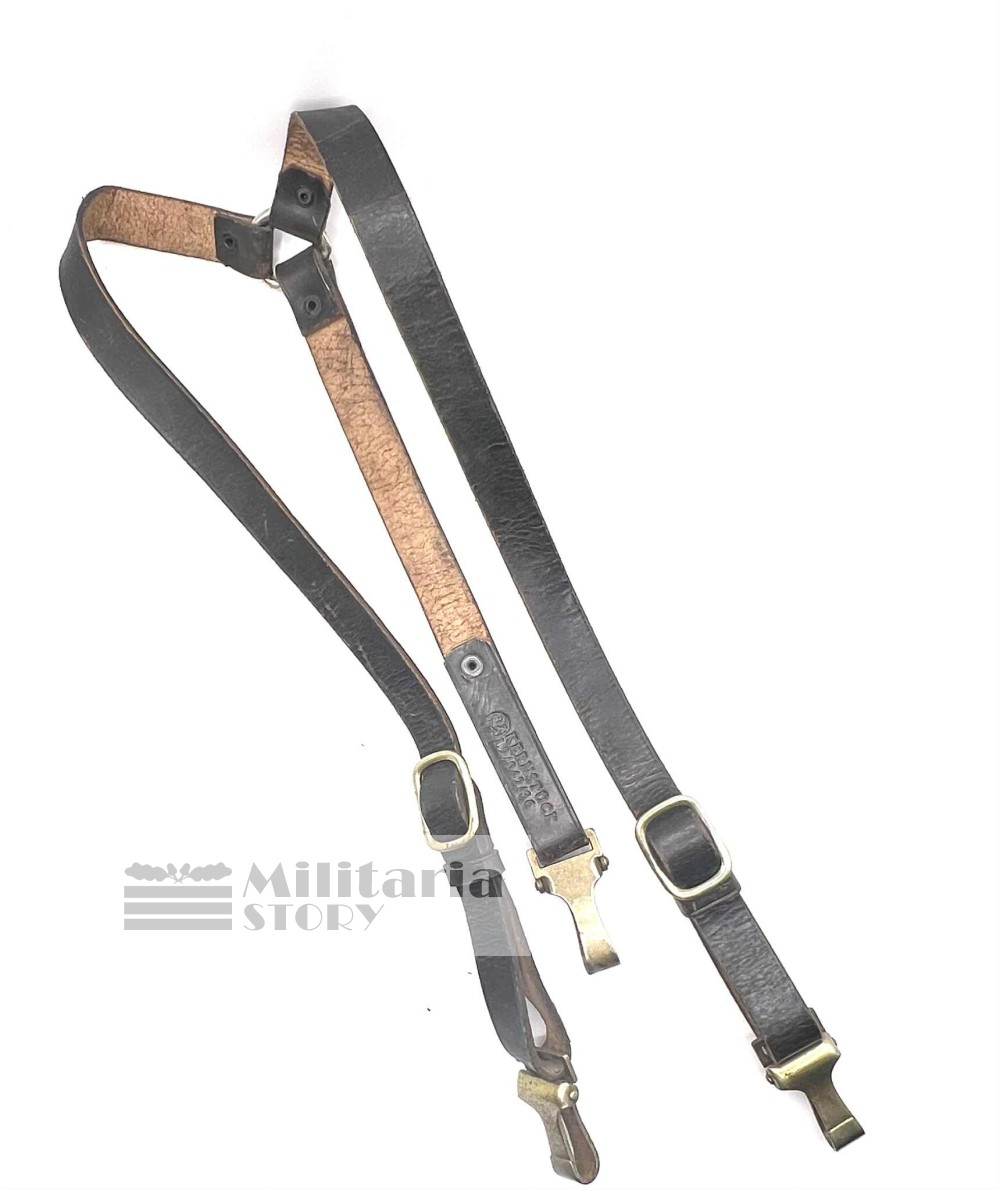 SA/NSDAP leather Y straps rare