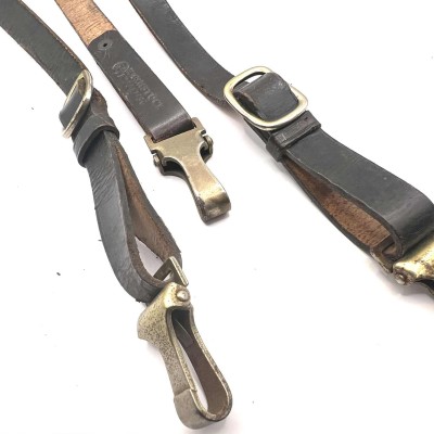SA/NSDAP leather Y straps rare