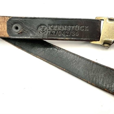 SA/NSDAP leather Y straps rare