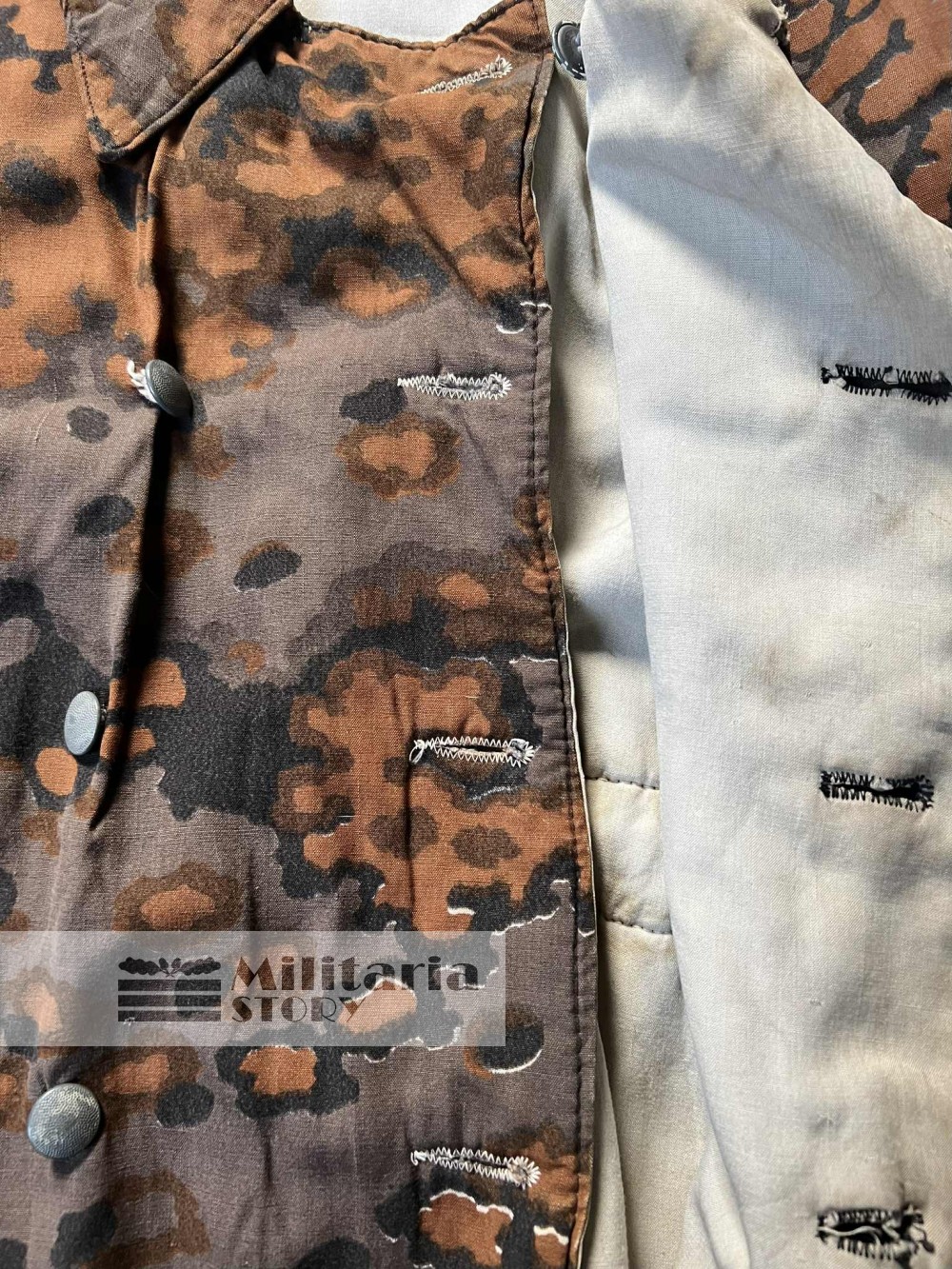 Waffen-SS camouflage parka,  Oak Leaf A - Waffen-SS camouflage parka,  Oak Leaf A: pre-war German Uniforms