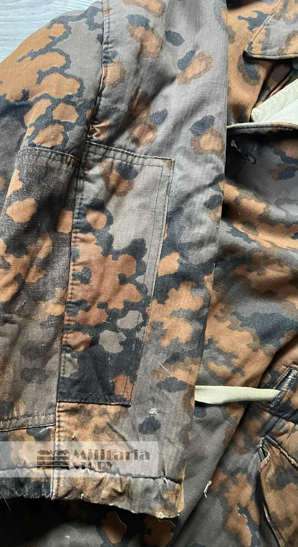 Waffen-SS camouflage parka,  Oak Leaf A - Waffen-SS camouflage parka,  Oak Leaf A: WW2 German Uniforms