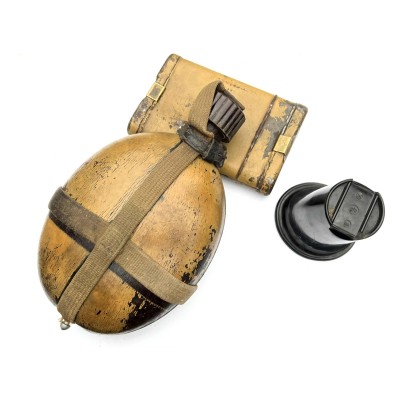 Collector’s Set – Canteen and Mauser Utensil Box (DAK Camo)