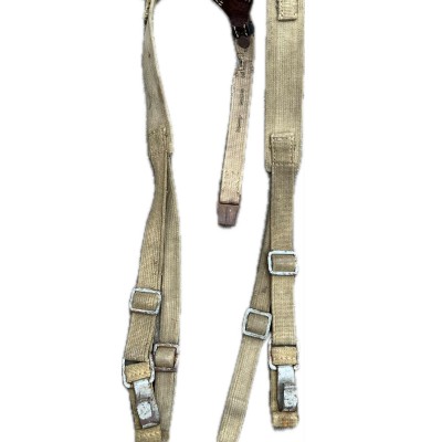 WWII German Tropical Y straps