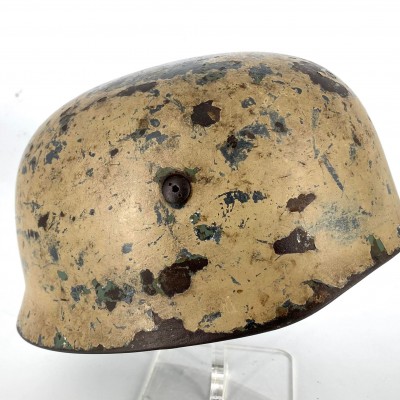 M37/M38 DAK Camo Paratrooper Helmet Shell - Third Reich Headgear