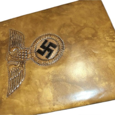 Third Reich German Lap Desk-Blotter With National Eagle
