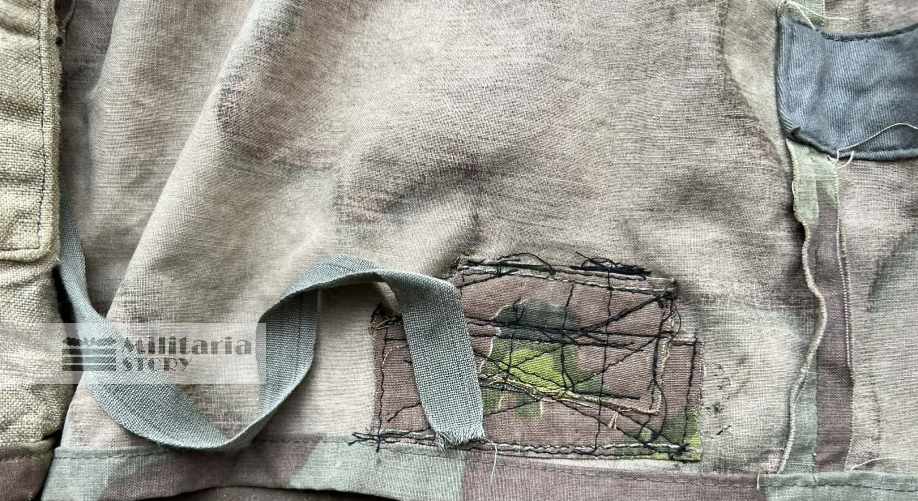 Waffen SS italian camo panzer wrapper - Waffen SS italian camo panzer wrapper: pre-war German Uniforms