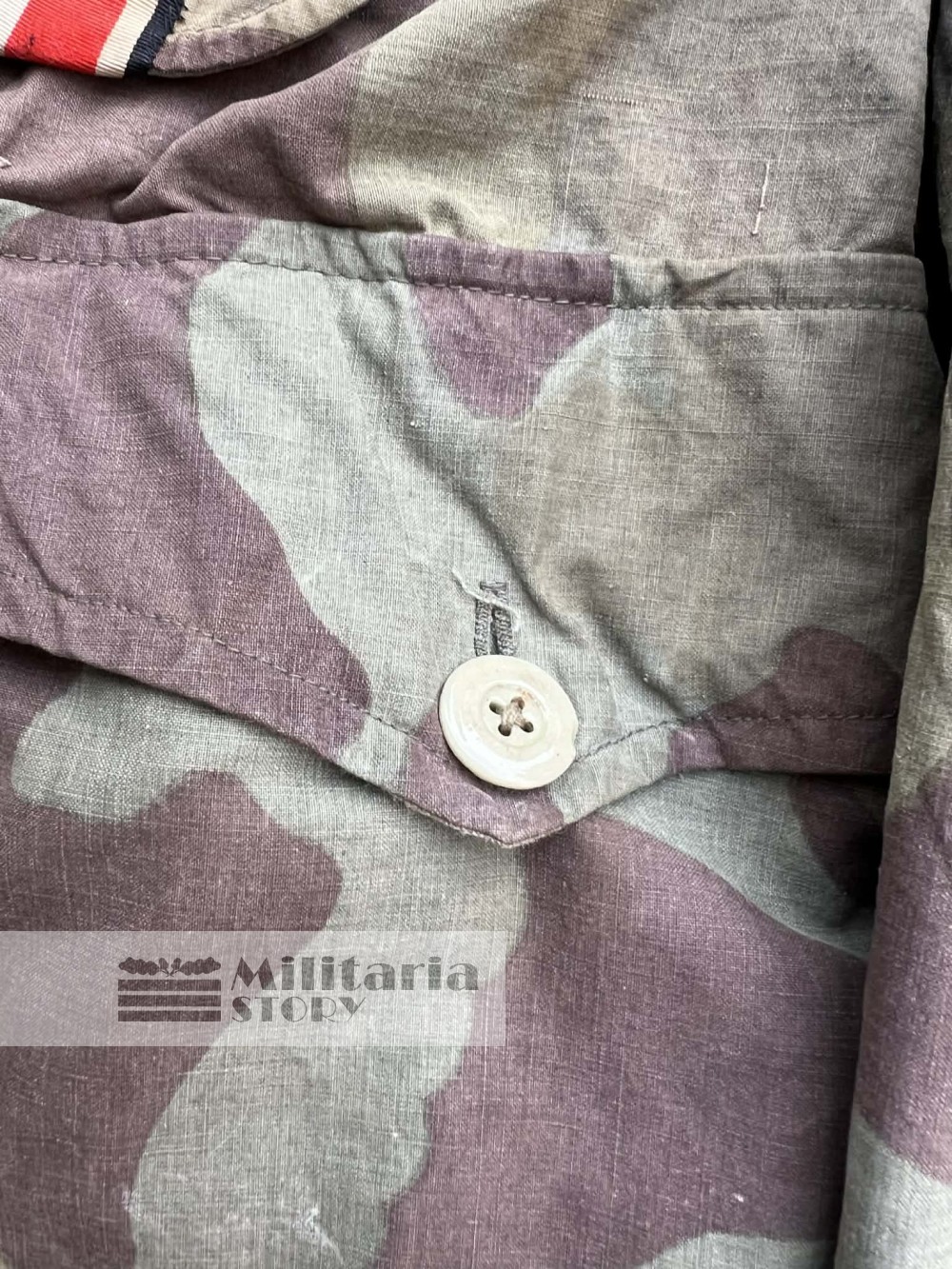 Waffen SS italian camo panzer wrapper - Waffen SS italian camo panzer wrapper: WW2 German Uniforms