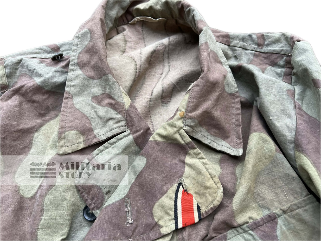 Waffen SS italian camo panzer wrapper - Waffen SS italian camo panzer wrapper: Vintage German Uniforms