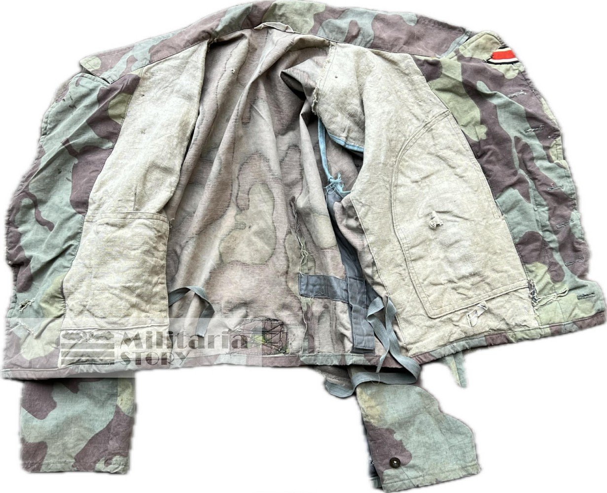 Waffen SS italian camo panzer wrapper - Waffen SS italian camo panzer wrapper: German Uniforms