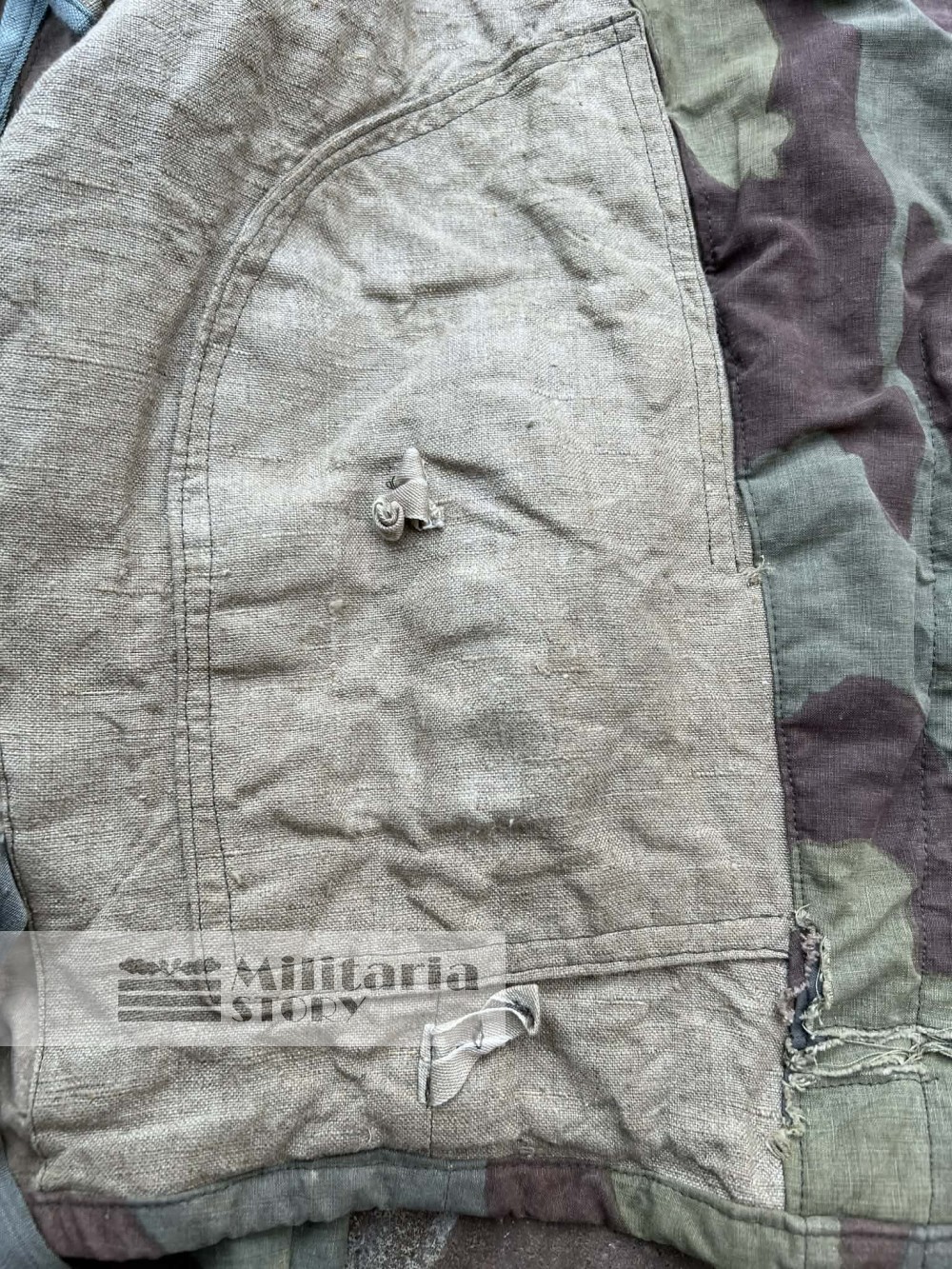 Waffen SS italian camo panzer wrapper - Waffen SS italian camo panzer wrapper: WW2 German Uniforms